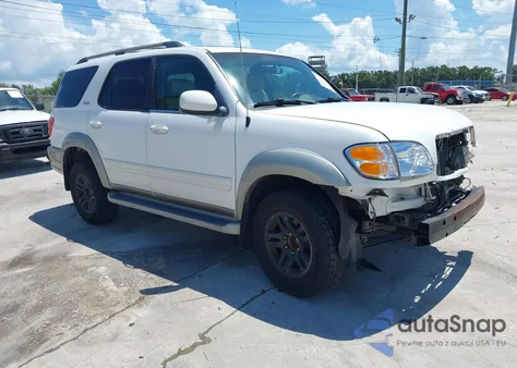 2004 Toyota Sequoia Sr5 V8 z USA, uszkodzony, nr VIN 5TDZT34A34S210050